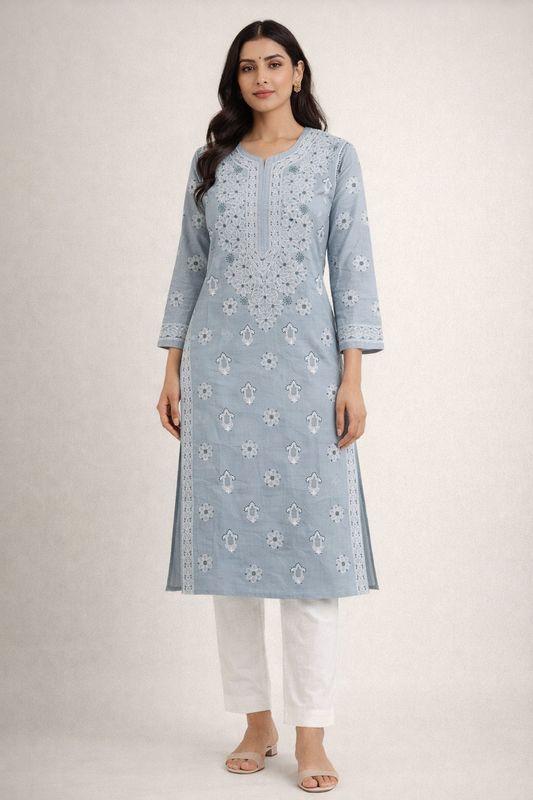 Chikankari Kurti